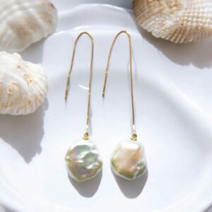 Boucles d’Oreilles Ethniques en Perles d’Eau Douce