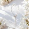 Collier ras du cou en perles d'eau douce – Image 2