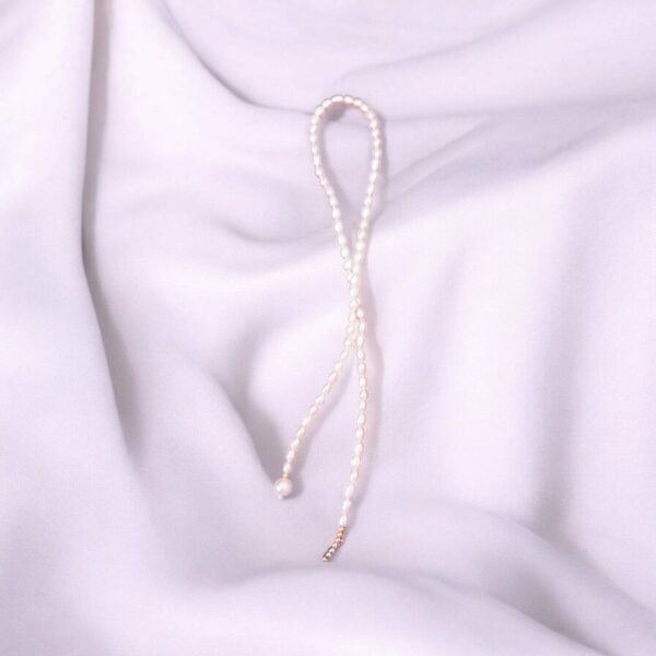 Collier ras du cou en perles d'eau douce – Image 7