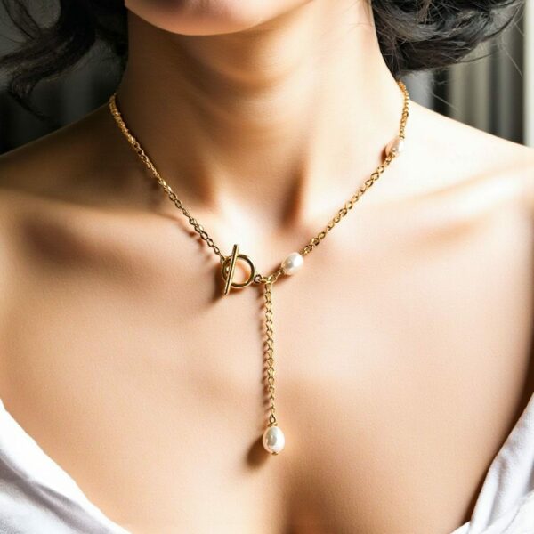 Collier Clarté – Perles d’eau douce – Image 2