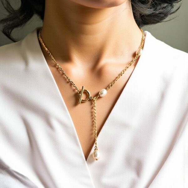 Collier Clarté – Perles d’eau douce – Image 3