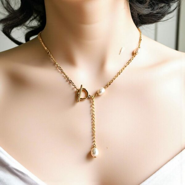 Collier Clarté – Perles d’eau douce – Image 5